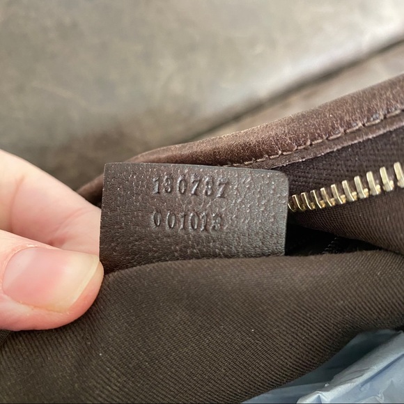 AUTHENTIC GUCCI GG Canvas Abbey D-Ring Hobo Purse - Picture 12 of 14